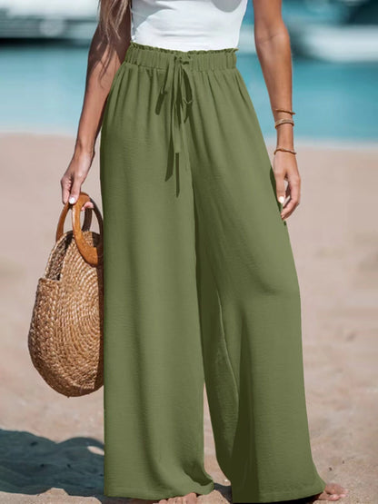 Pantalon Large Élégant