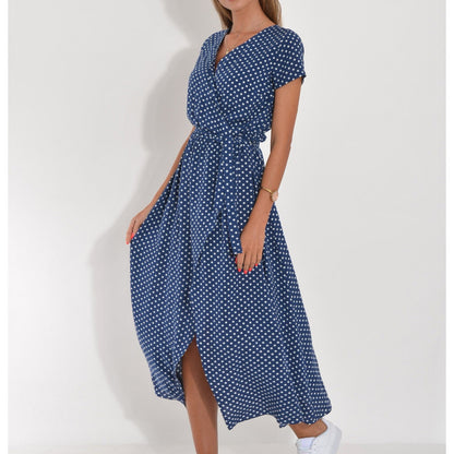 Robe de plage imprimée et élégante pour femme
