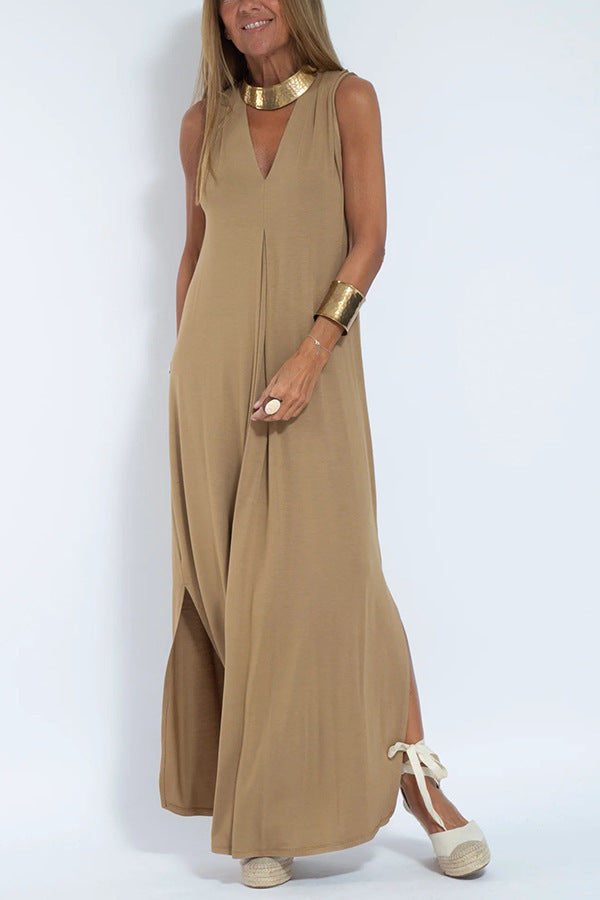 Ensemble robe et veste longue pour femme