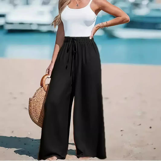 Pantalon Large Élégant